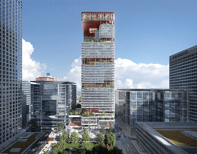 Plans unveiled for 8 Canada Square, Canary Wharf